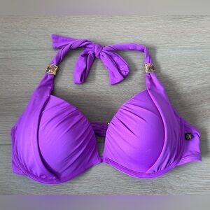 La vie en Rose padded halter swim top Pink Size Small